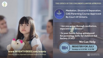 The Office Children's Lawyer Approved - Divorce and Separation Parenting Course (Sundays in July)